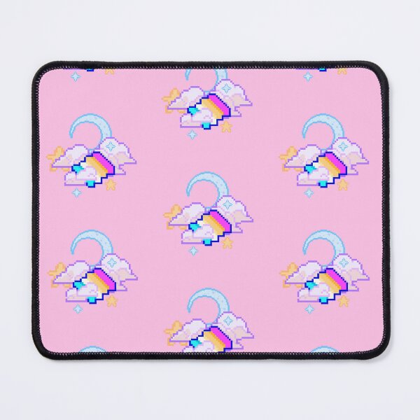 Item preview, Cloudy Rainbow Moon designed and sold by ClandestineArts.