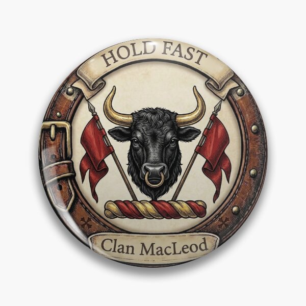 Item preview, Clan MacLeod Crest designed and sold by BagTown Clans.