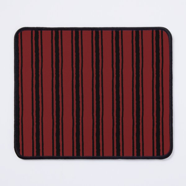 Item preview, Black stripes on a red background designed and sold by Myriam Plante.