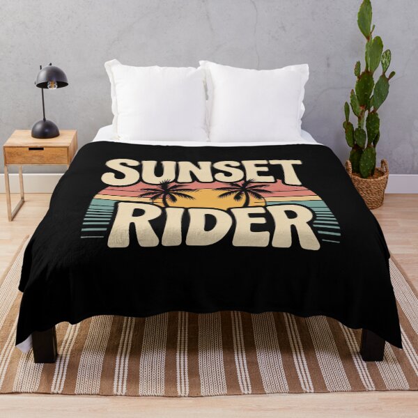 Item preview, Sunset Rider Retro Vintage Beach Design | Summer Palm Tree Quote designed and sold by EvolusionPro.