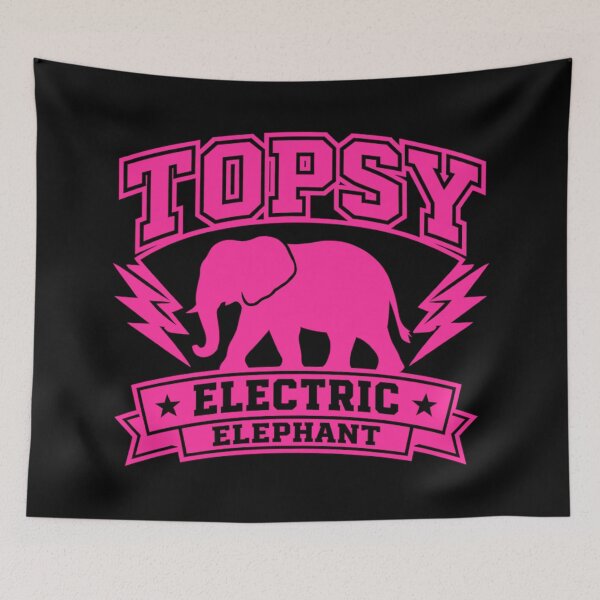 Item preview, Topsy the Electric Elephant designed and sold by pUNKnown.