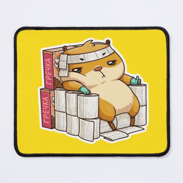 Item preview, Grumpy Hamster in Survival Mode designed and sold by mysticpalettee_red.