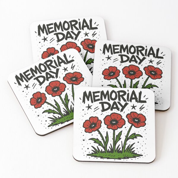 Item preview, Memorial Day Poppies designed and sold by Ghost on Toast.