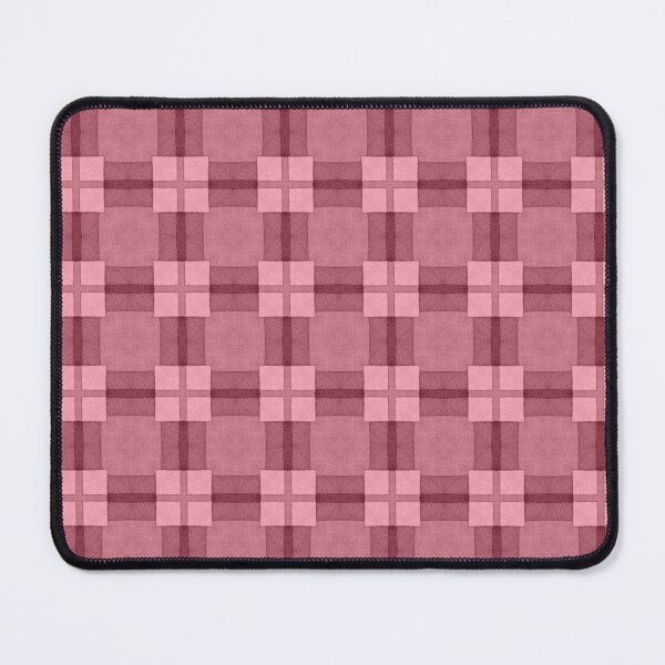 Item preview, Soft Pink Geometric Plaid Tile Pattern designed and sold by Vileprint.