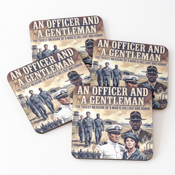 Item preview, An Officer & A Gentleman: Love, Honor, & the Navy Way designed and sold by Art's Diner.