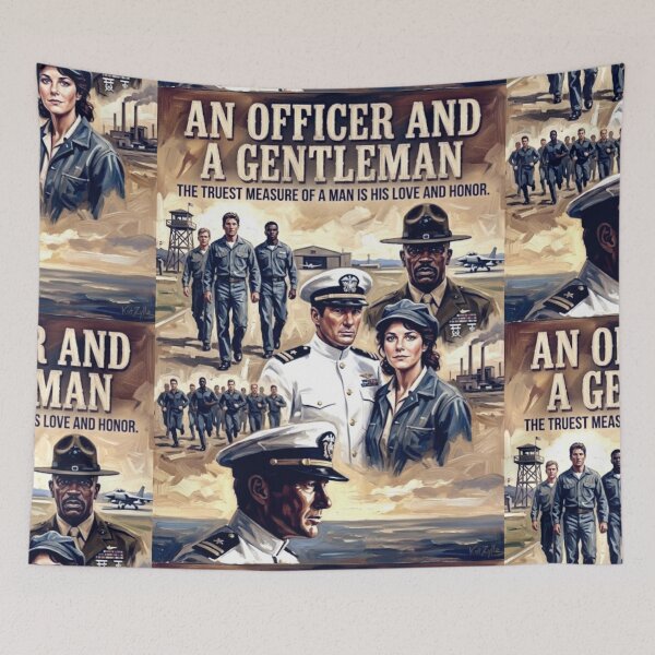 Item preview, An Officer & A Gentleman: Love, Honor, & the Navy Way designed and sold by Art's Diner.