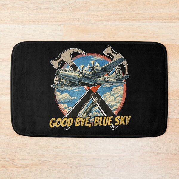 Item preview, Blue Sky — Retro Rock Music designed and sold by Nacho Average Designs.