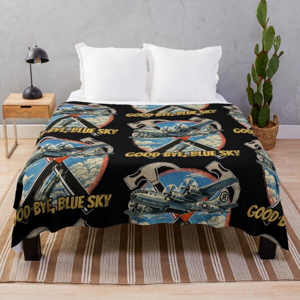 Item preview, Blue Sky — Retro Rock Music designed and sold by Nacho Average Designs.