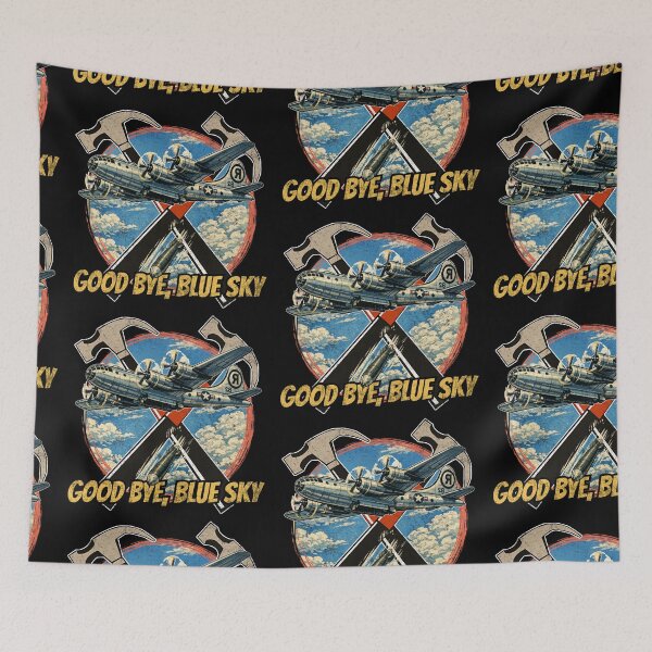 Item preview, Blue Sky — Retro Rock Music designed and sold by Nacho Average Designs.