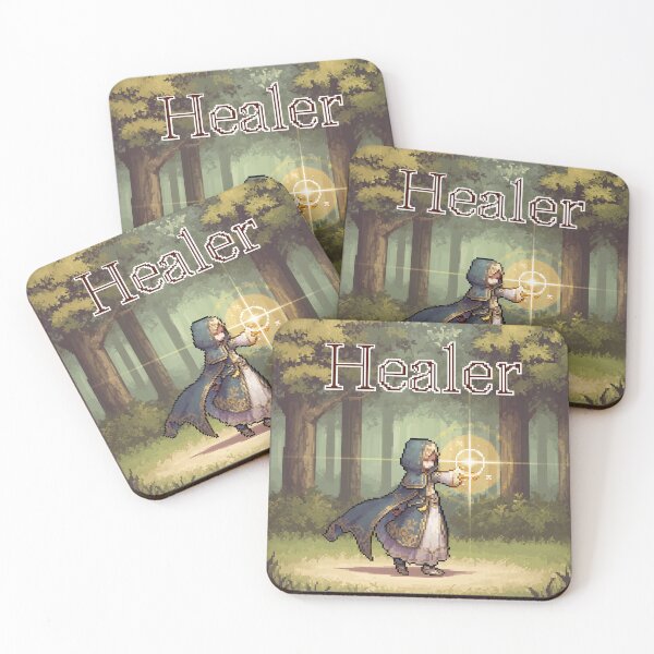 Item preview, Healer Archetype 32-bit pixel design designed and sold by NijiWorld.