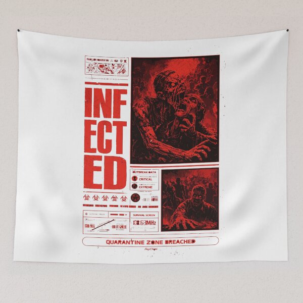 Item preview, Zombie Apocalypse Quarantine Zone designed and sold by Matinez Pink.
