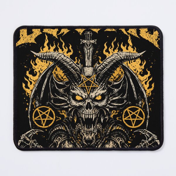 Item preview, Demonic Skull Pentagram T-Shirt designed and sold by Matinez Pink.