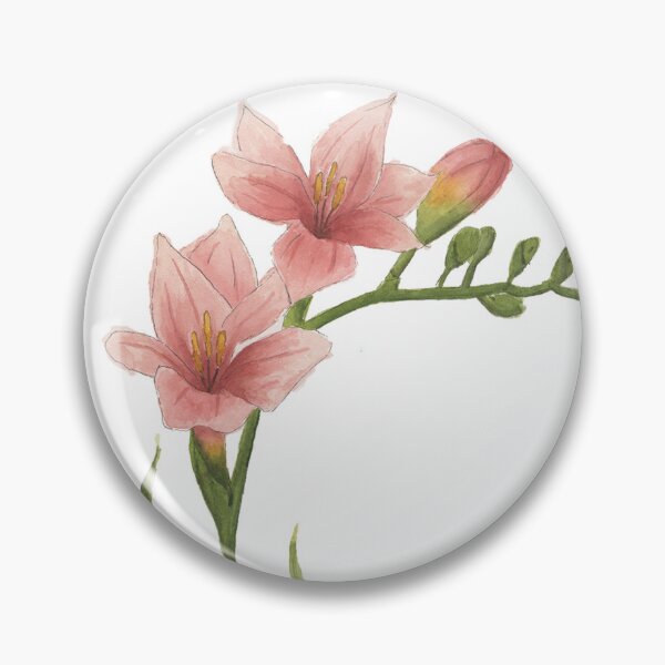 Item preview, Pink Freesia Flowers designed and sold by NaughtyFlorals.