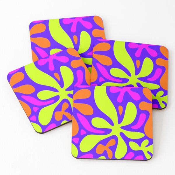 Item preview, Pattern - Neon Organic Shapes designed and sold by Ederson D'Mind.