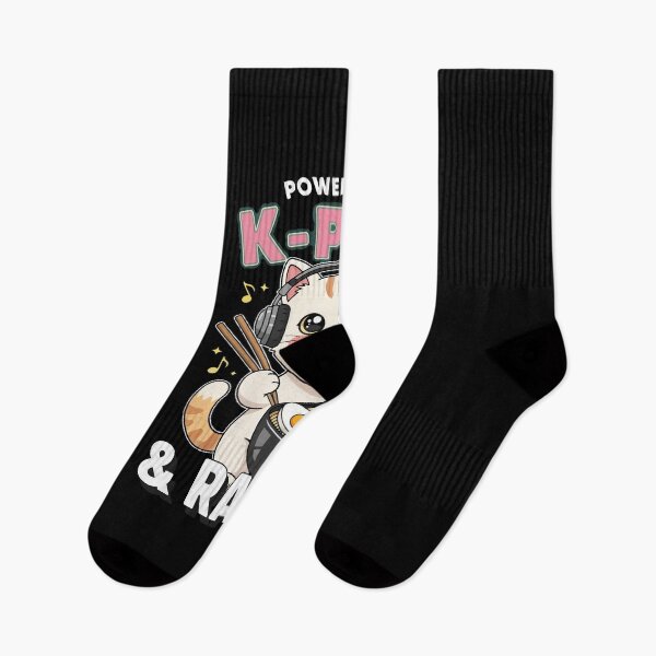 Item preview, cat power powered by k-pop and ramen  designed and sold by Uglyandcute.