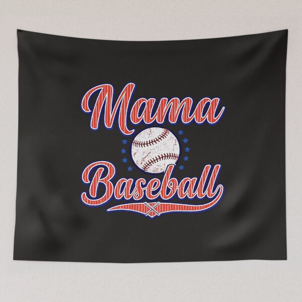 Item preview, Retro Mama Baseball Mother's Day Sports Fan Design designed and sold by Lozarux.