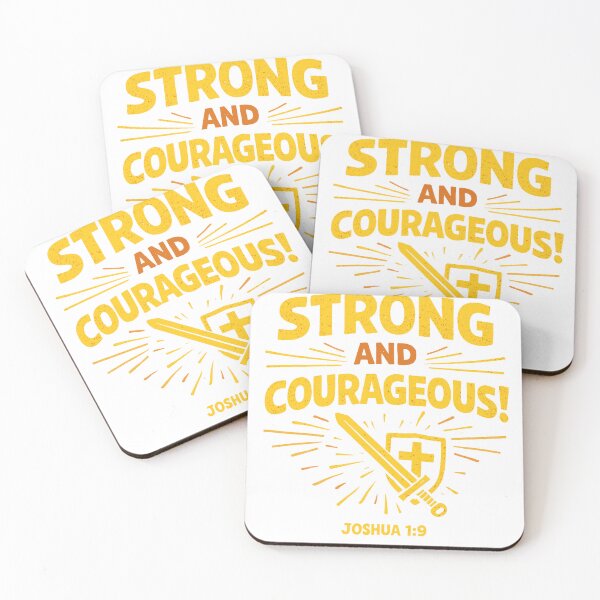 Item preview, Be Strong and Courageous T-Shirt designed and sold by Matinez Pink.