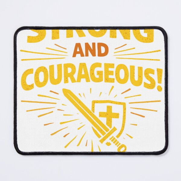 Item preview, Be Strong and Courageous T-Shirt designed and sold by Matinez Pink.