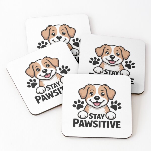 Item preview, Stay Pawsitive Sticker designed and sold by AdmiPrint.