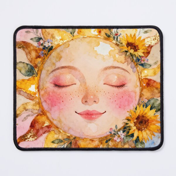 Item preview, Sun Boho Art With Sunflowers designed and sold by soulfulpalette.