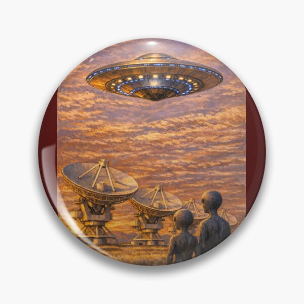 Item preview, Aliens at the Very Large Array Painting designed and sold by Halifaxartguy.