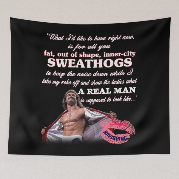 Item preview, Rick Rude "Take My Robe Off" designed and sold by handfuloftights.