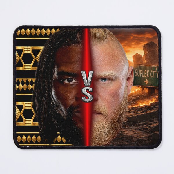 Item preview, Oba Femi vs Brock Lesnar: Ruler vs Conqueror Showdown designed and sold by handfuloftights.