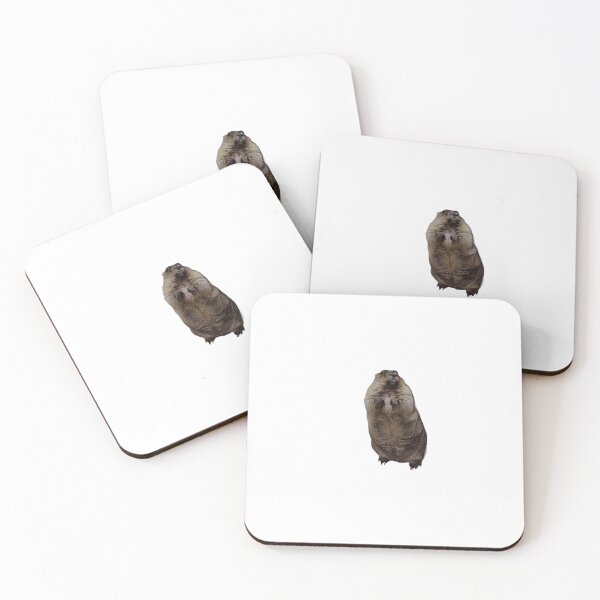Item preview, Terrified Marmot - Scared Waiting Marmot designed and sold by AnotherMarmot.