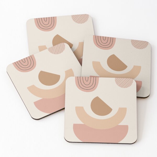 Item preview, Boho Shapes No.3 | Minimalist Neutral Abstract Wall Art designed and sold by MartaSousaLps.