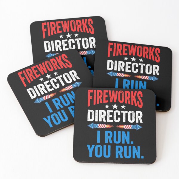 Item preview, Fireworks Director I Run. You Run. Fourth Of July Patriotic Men Humor designed and sold by SofenArt.