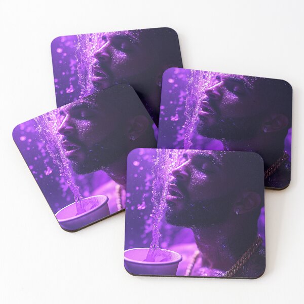 Item preview, Drake Purple Lean Cinematic Art designed and sold by WockWave.