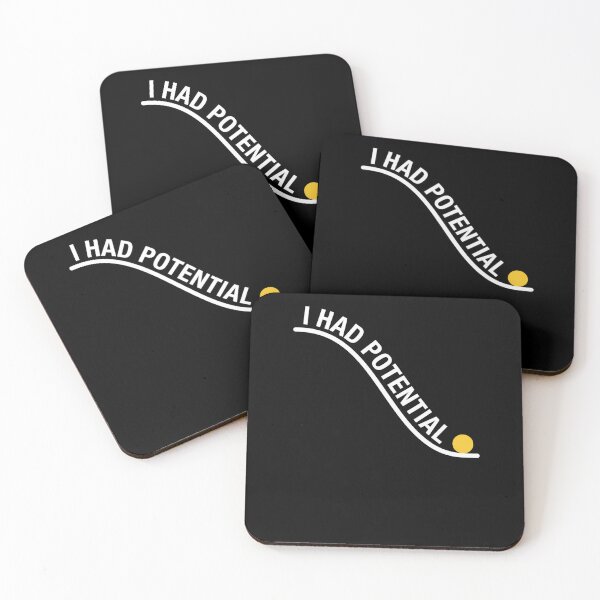 Item preview, I Had Potential Funny Sarcasm Humor Relatable Unmotivated Quote designed and sold by SofenArt.