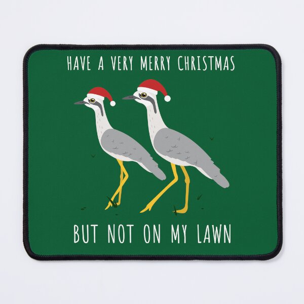 Item preview, Screaming Australian Christmas Curlews - Funny Australian birds (on dark colors) designed and sold by messy-nessie.