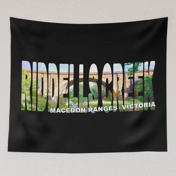 Item preview, RIDDELLS CREEK Macedon Ranges Victoria - Rail Arch Bridge over Creek designed and sold by Adam Gormley.