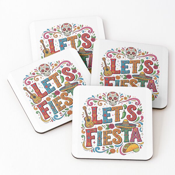 Item preview, Let's Fiesta Mexican Party Celebration Cinco De Mayo Day Of The Dead designed and sold by SofenArt.