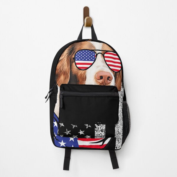 Item preview, Brittany Spaniel American Flag USA Patriotic 4th of July designed and sold by goombi-creative.