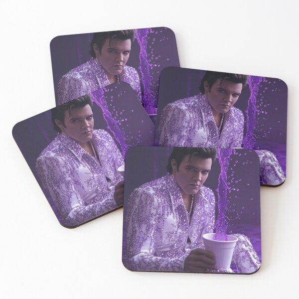Item preview, Elvis Purple Drink Cinematic Art designed and sold by WockWave.