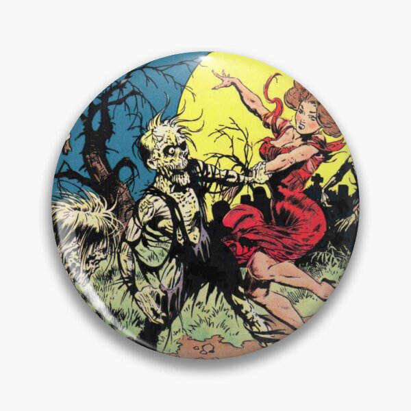 Item preview, Horror Comic Retro Zombies Attack Scene Vintage Fans designed and sold by RickE.