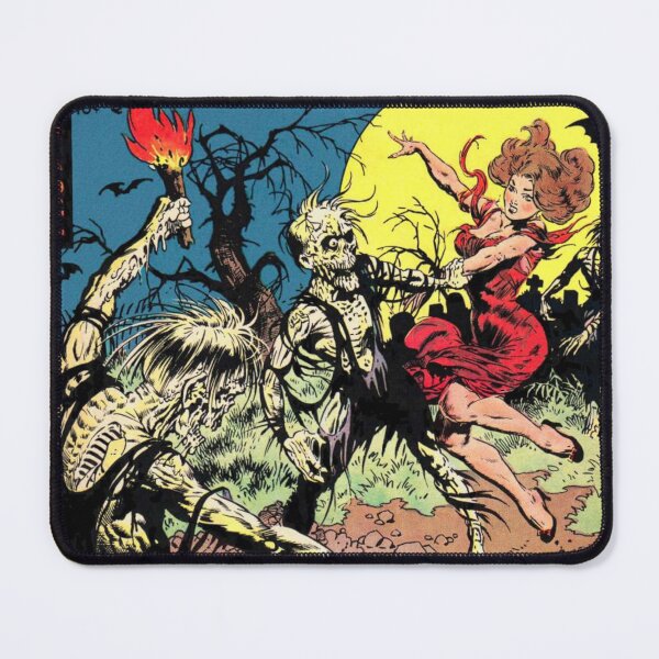 Item preview, Horror Comic Retro Zombies Attack Scene Vintage Fans designed and sold by RickE.
