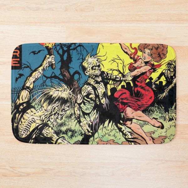 Item preview, Horror Comic Retro Zombies Attack Scene Vintage Fans designed and sold by RickE.