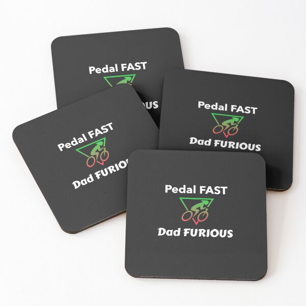 Item preview, Pedal Fast, Dad Furious - Dad Cycling designed and sold by GreyTee.