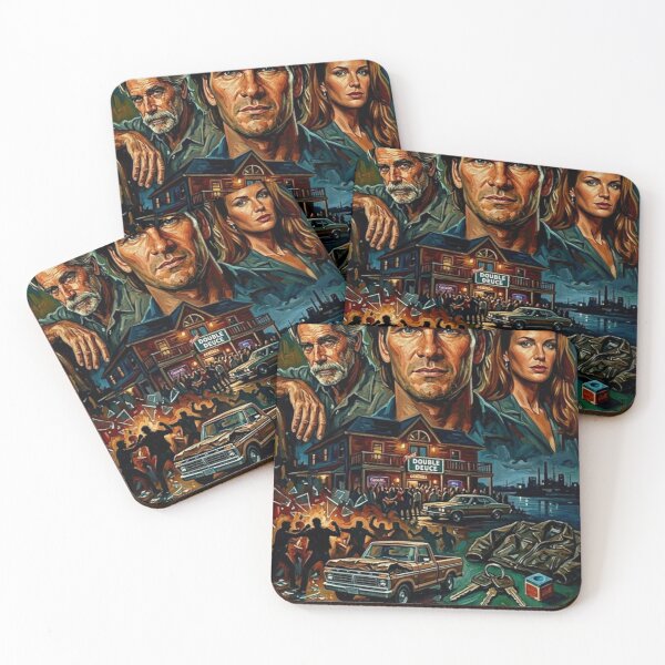 Item preview, Dalton at the Deuce: A Study in Zen and Bar Fights designed and sold by Art's Diner.