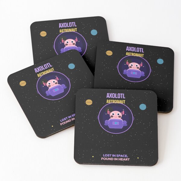 Item preview, Axolotl Astronaut Space Kawaii designed and sold by FlamaC.