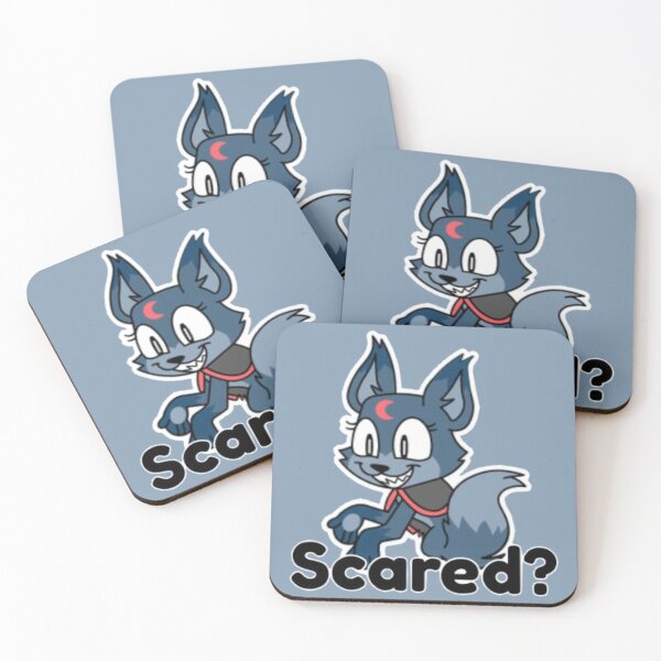 Item preview, Dandy's World Sticker: "Scared?" designed and sold by SNAPPJAWZ.