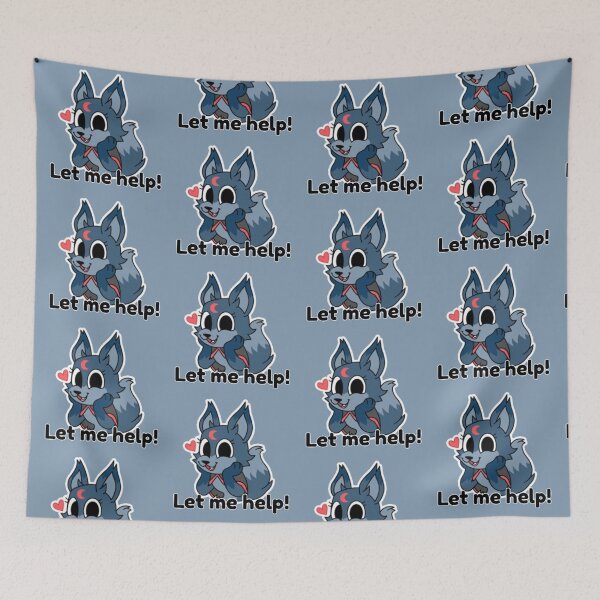 Item preview, Dandy's World Sticker: "Let me help!" designed and sold by SNAPPJAWZ.
