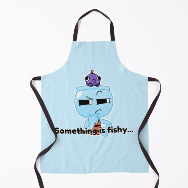 Item preview, Dandy's World Sticker: "Something is fishy..." designed and sold by SNAPPJAWZ.