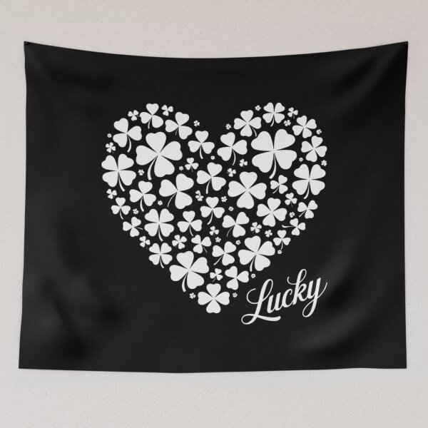 Item preview, Lucky Heart Cute Shamrock St Patricks Day designed and sold by PunkNation-Arts.