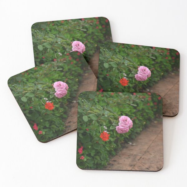 Item preview, Pink flower in garden designed and sold by getmybookstore.