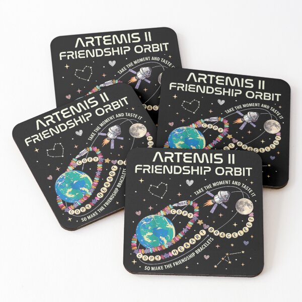 Item preview, Artemis II Friendship Orbit Copy Bracelet Copy Heart designed and sold by Serdinas.