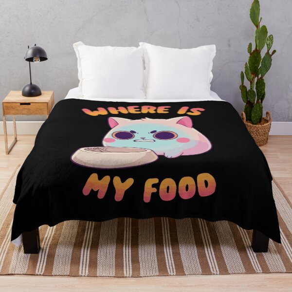 Item preview, Angry Hungry Cat Where Is My Food designed and sold by Gkinoki.